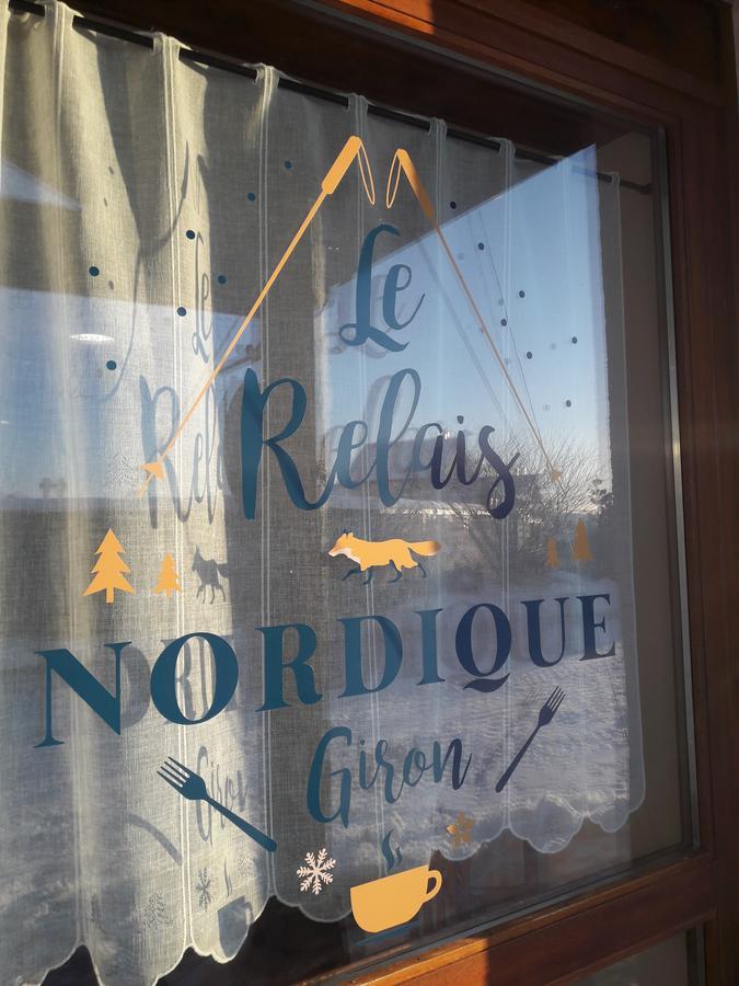ホテル Le Relais Nordique Giron エクステリア 写真